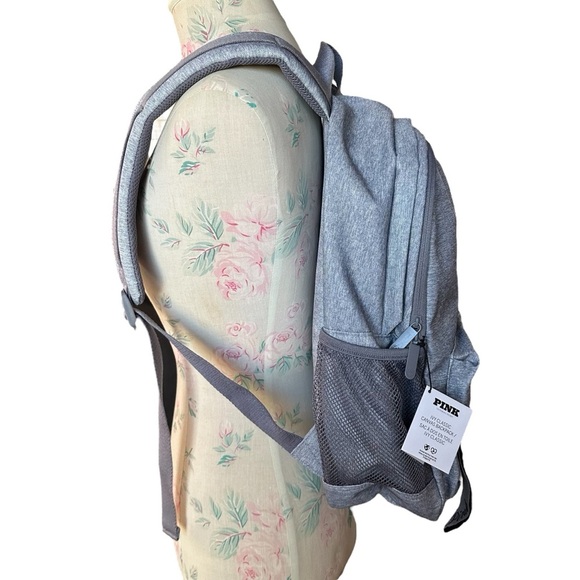 VS Pink Ivy Classic Canvas Backpack Grey - Picture 4 of 9